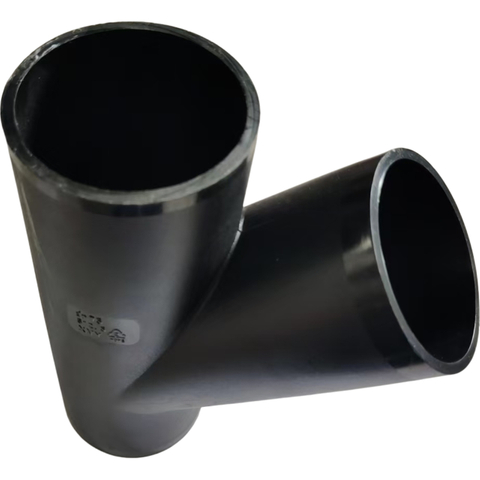 Сифонный дренажный тройник из HDPE с Y-образным ответвлением, 45 градусов, 50–315 мм