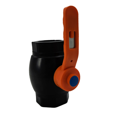 Полнопроходной шаровой кран HDPE для водопроводных систем