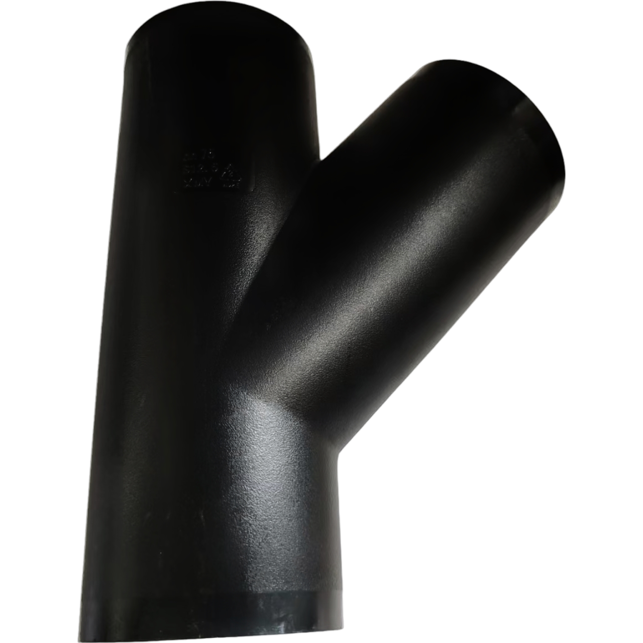 Сифонный дренажный тройник из HDPE с Y-образным ответвлением, 45 градусов, 50–315 мм