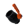 Полнопроходной шаровой кран HDPE для водопроводных систем