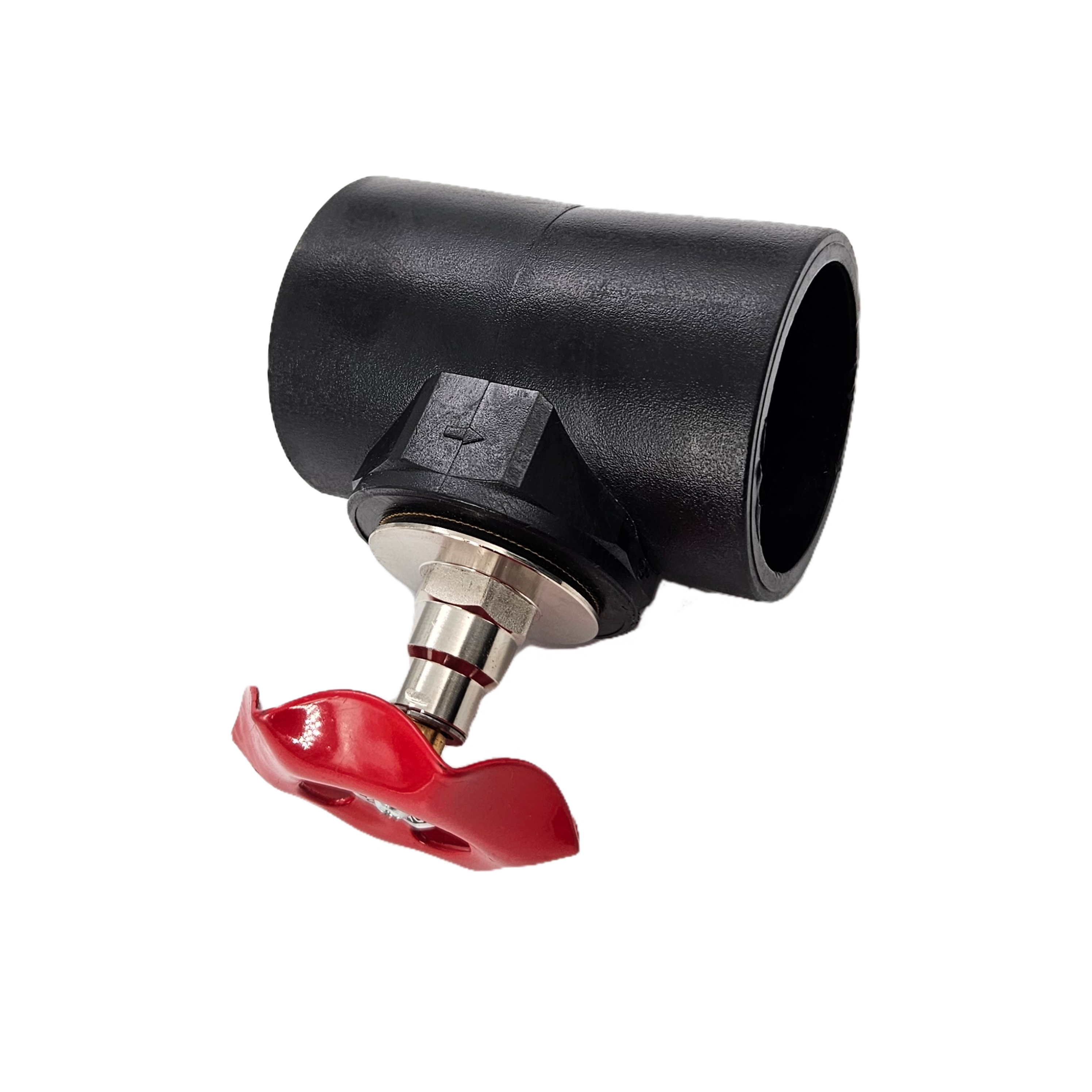 Ручной шаровой клапан типа гнезда HDPE для контроля расхода воды