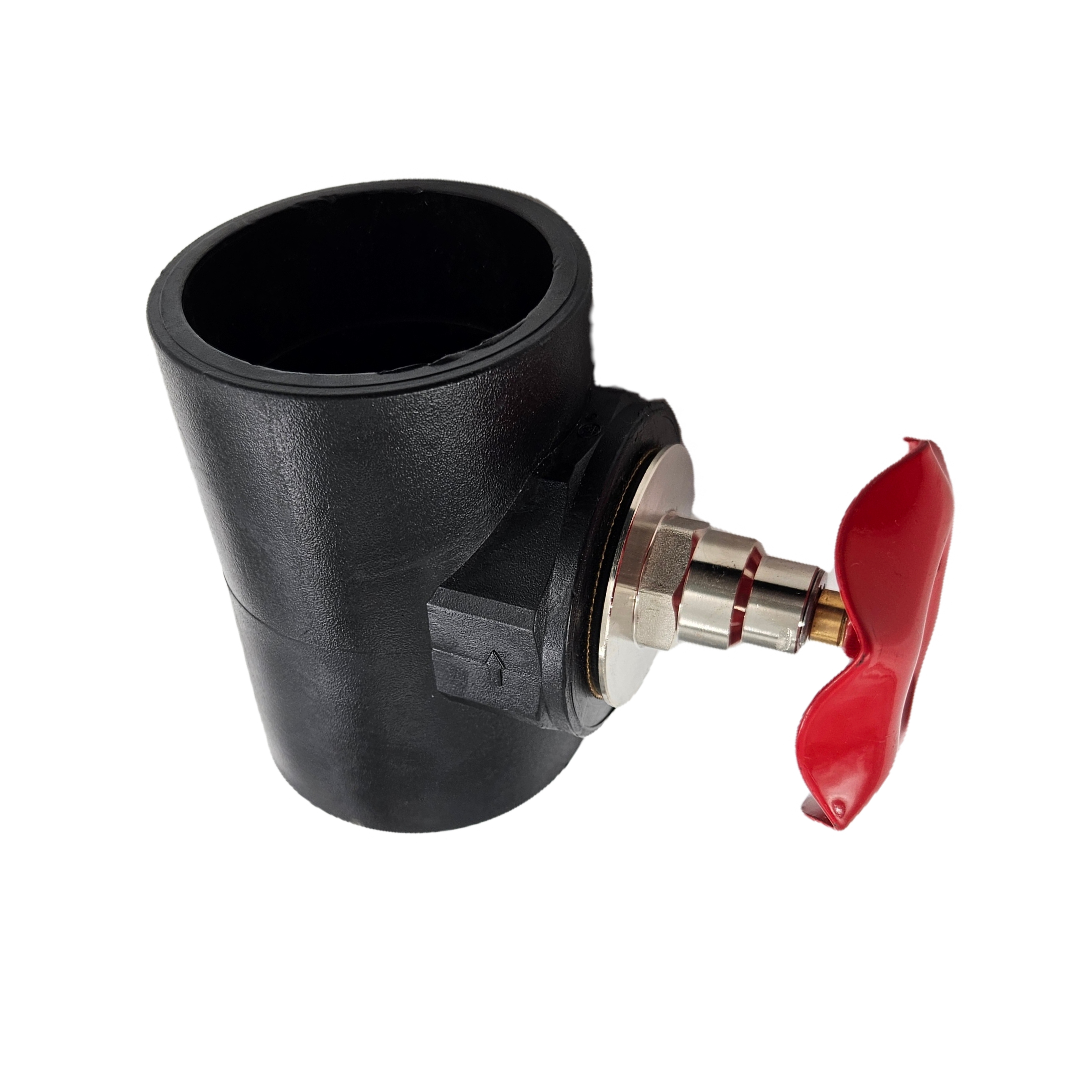 Ручной шаровой клапан типа гнезда HDPE для контроля расхода воды