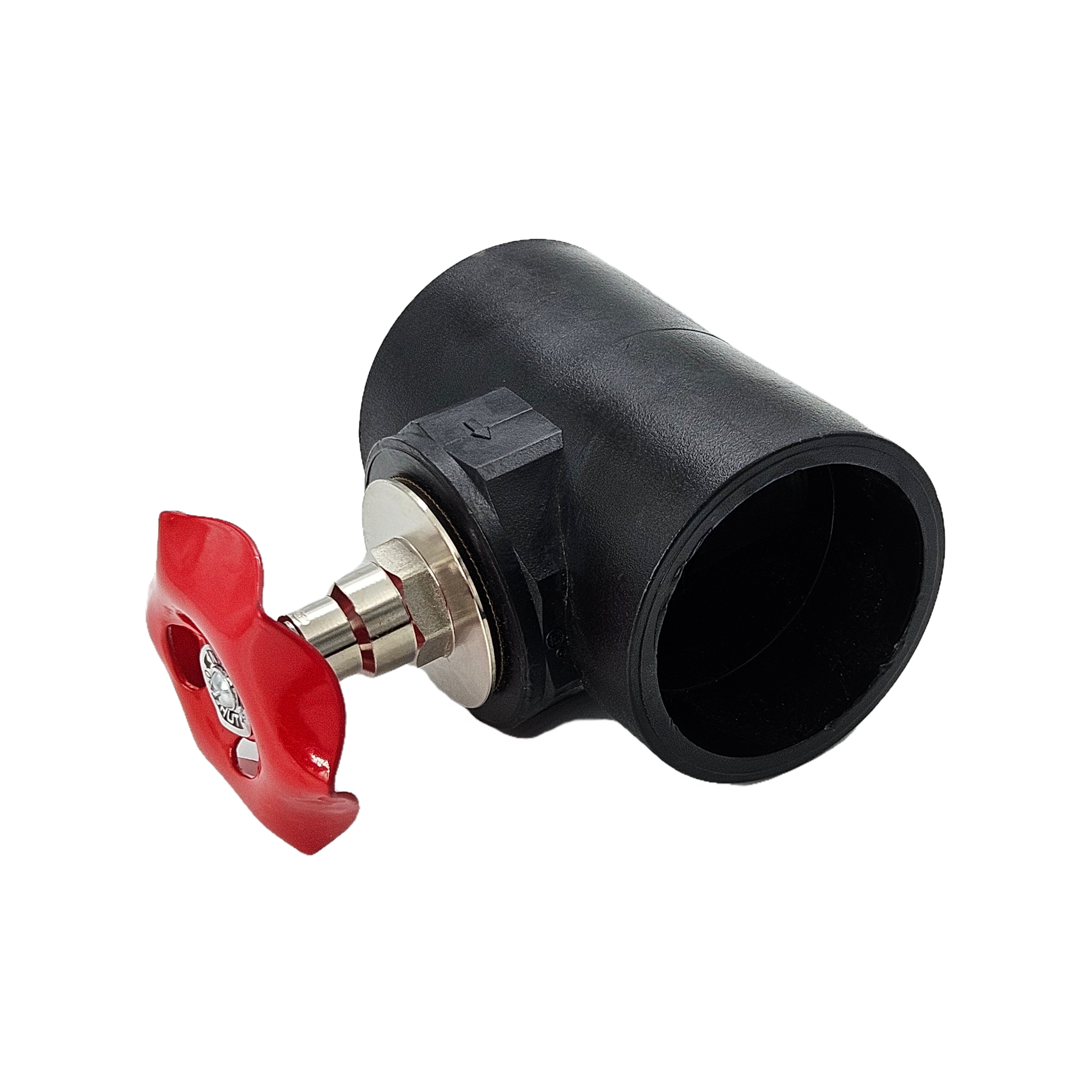 Ручной шаровой клапан типа гнезда HDPE для контроля расхода воды